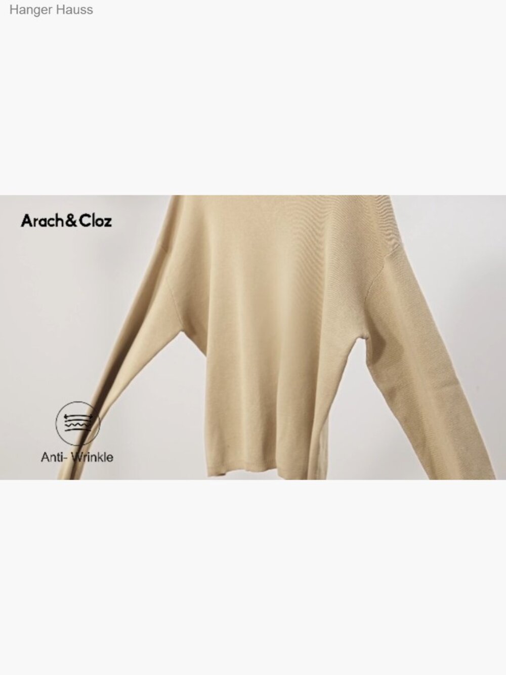 100% Cotton Relaxed Fit Sweatshirt Top Crew Neck Long Sleeve Pullover - Picture 6 of 6